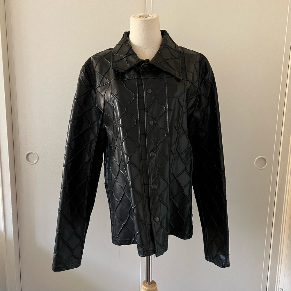 Lip Service 90s S*X print jacket
